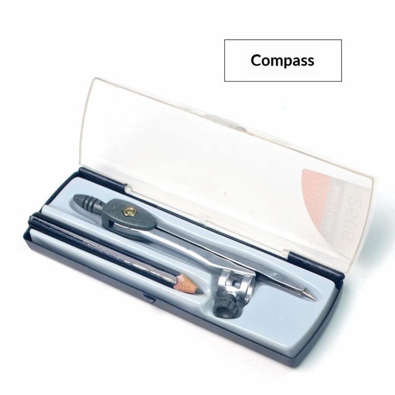 Conjunto de compasso de metal  - Math Geometry Set With Compass avaliação e preço