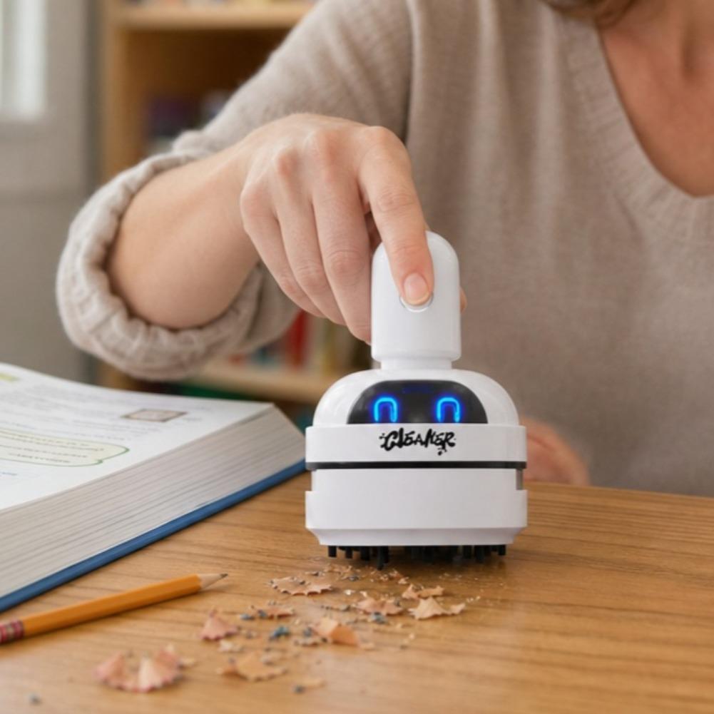 Aspirador de Pó Mini Silencios - Mini Desktop Vacuum Cleaner For Eraser Dust avaliação e preço