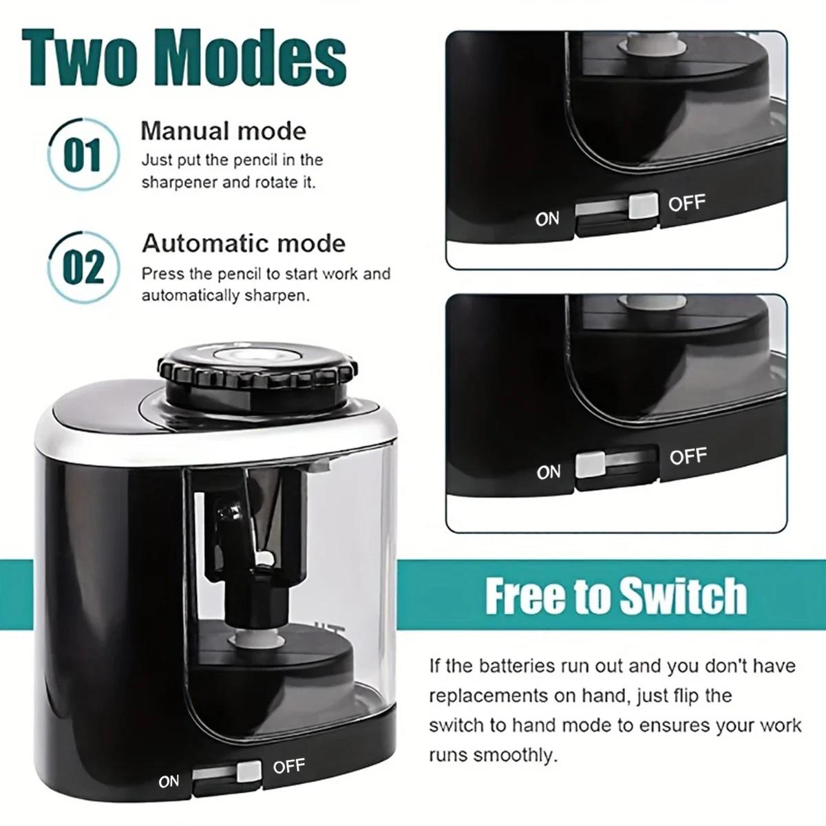Apontador de lápis automático, - Electric Pencil Sharpener Usb avaliação e preço
